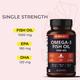 Boldfit Omega-3 Fish Oil 1000 mg Softgel Capsule 60's - Omega Fish Oil Fatty Acids