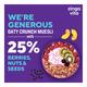 Zingavita Muesli - Oaty Crunch 375 gm - General Health