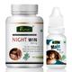 Riffway Night Win Capsule 60's + Male Pro Oil 15 ml - Sexual Healthcare