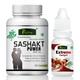 Riffway Sashakt Power Capsule 60's + Extreme Delight Oil 15 ml - Sexual Healthcare