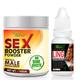 Riffway Sex Booster Powder 100 gm + Ling Booster Oil 15 ml - Sexual Healthcare