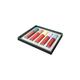 MISS ROSE LONG LASTING WATERPROOF METALLIC LIPGLOSS 7701 - 009 01 20 gm - Lip Glosses