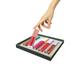 MISS ROSE LONG LASTING WATERPROOF METALLIC LIPGLOSS 7701 - 009 02 20 gm - Lip Glosses