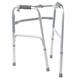 Entros Reciprocating Folding Walker - Silver (SC4005S) - Wheelchairs & Walking Sticks