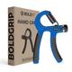 Boldfit Hand Grip - Blue-Black 1's - Workout Essentials