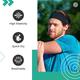 Boldfit Head Band - Black (Pack of 3) - Workout Essentials