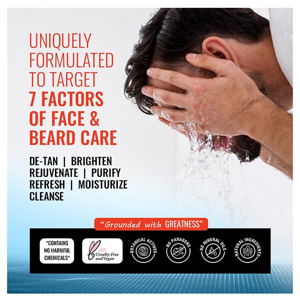 Man Arden Beard & Face Wash 100 ml - Face Wash & Cleansers