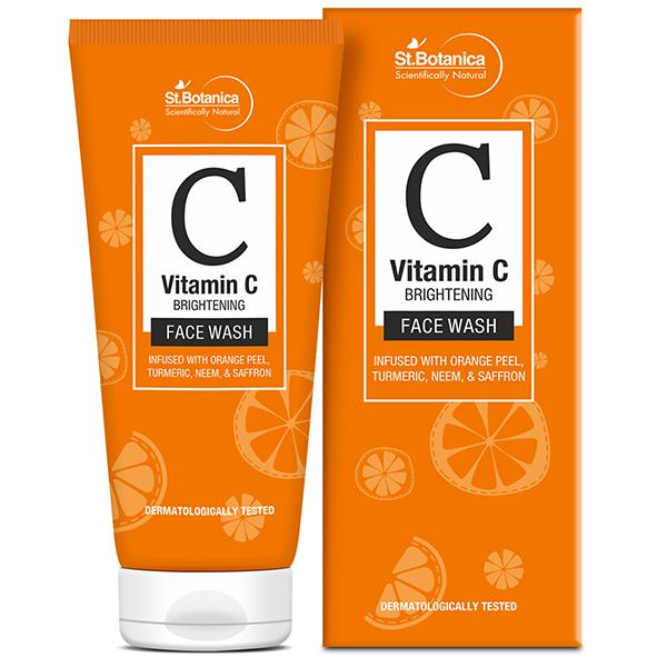 Stbotanica Vitamin C Brightening Face Wash 100 ml - Scrubs & Exfoliants