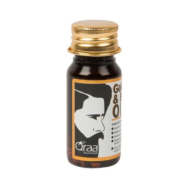 Netmeds | Qraamen 24k Gold Face and Beard Oil 30 ml