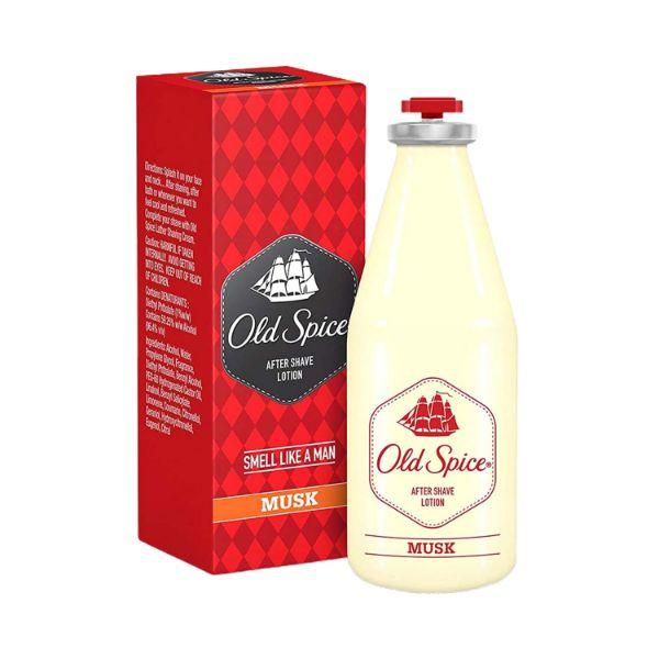 Old Spice After Shave Lotion - (Musk) 50 ml - Aftershave Lotion