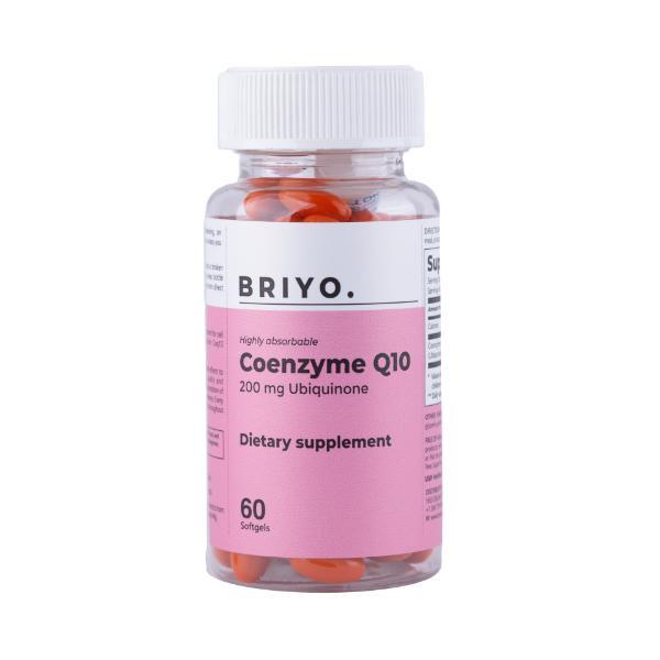 Netmeds | Briyo Coenzyme Q10 200 mg Softgel 60's
