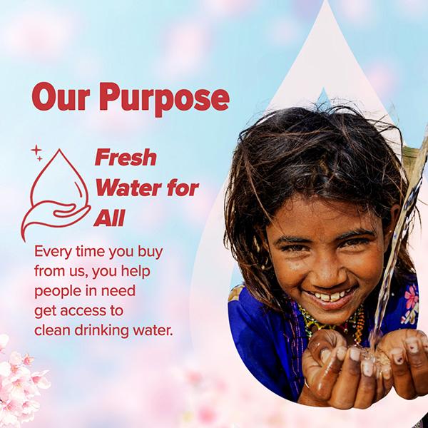 Aqualogica Refresh+ Perfume Body Mist - Cherry Blossom Bloom 150 ml - Body Mist/Spray