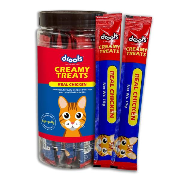Drools Creamy Treats Jar 25's - Petfood