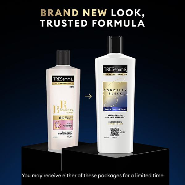 TRESemme Bondplex Sleek Conditioner, 190 ml - Conditioners