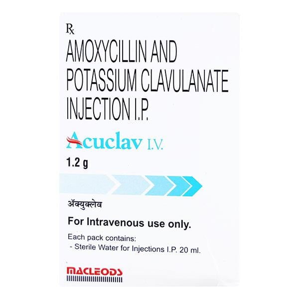 Acuclav 1.2Gm Injection 1's - Bacterial Infections-Pen