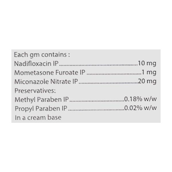 NADIBET M Cream 10gm - Skin Infections-Oth