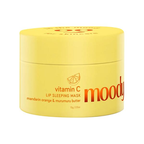 Netmeds | Moody Vitamin C Lip Sleeping Mask with Murumuru Seed Butter & Glycerine 15 gm