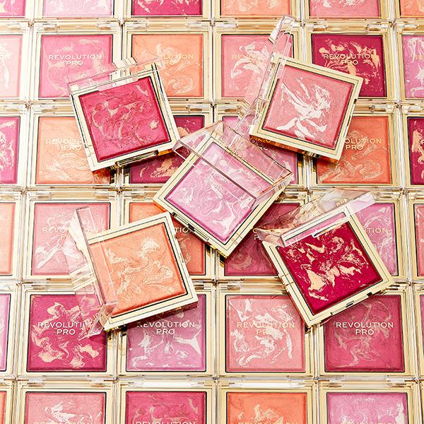 Revolution Pro Lustre Blusher White Rose 11 gm - Blushes