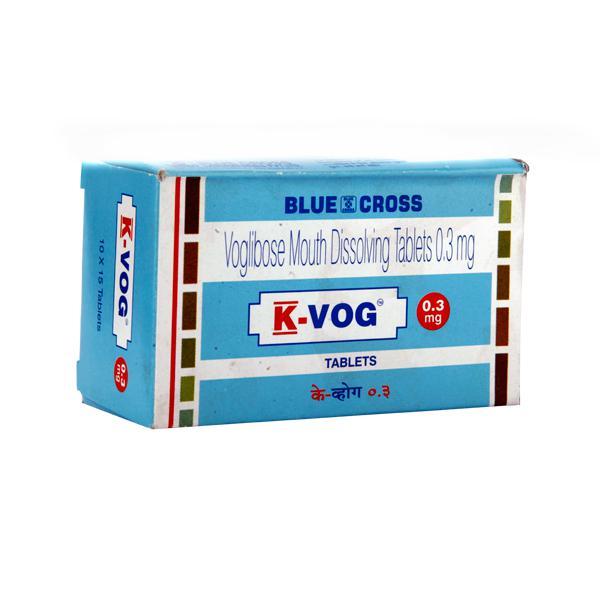 K Vog 0.3mg Tablet 15'S - Diabetes-Ant