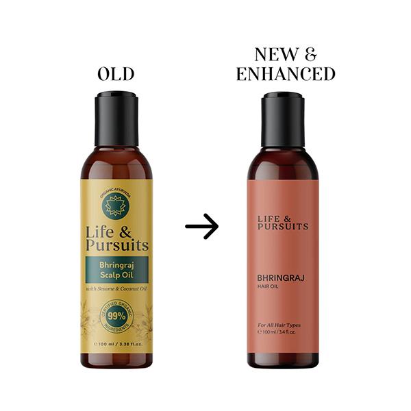 Life & Pursuits Organic Bhringraj Scalp Therapy Hair Oil 100 ml - Hair Oils