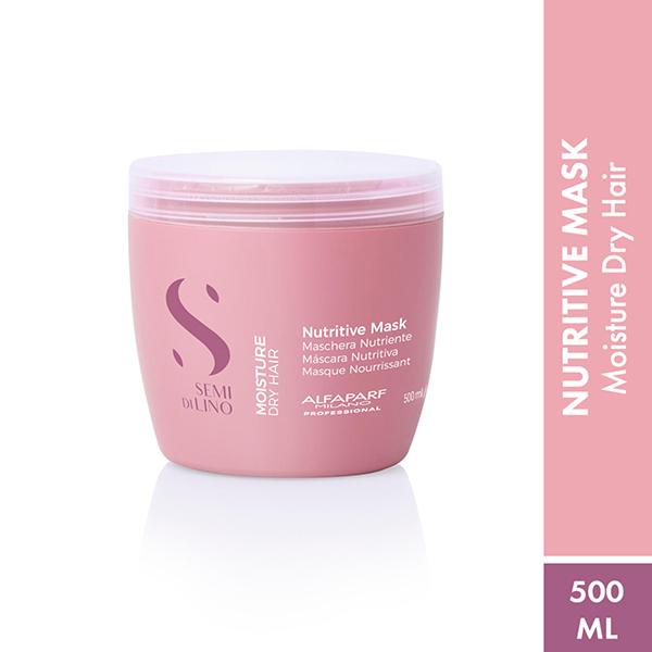 Netmeds | Alfaparf Milano Nutritive Mask For Dry, Damaged Hair, Frizzy Hair, Moisturising 500 ml