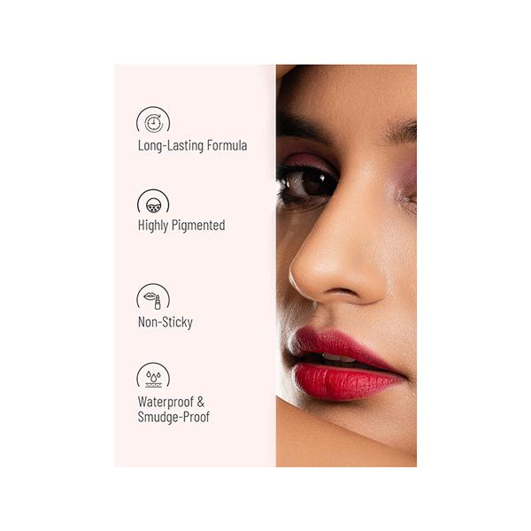 Swiss Beauty Ultra Smooth Matte Liquid Lipstick, Shade- Manogany 6 ml - Liquid Lipsticks
