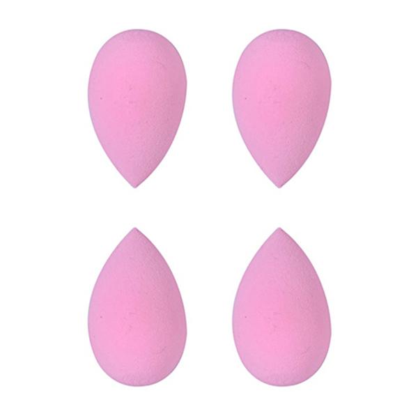 Bronson Professional Pink Tear drop Mini Sponge (Pack of 4) 1's - Sponges & Applicators