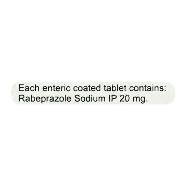 RABIFIX 20 Tablet 10's - Ulcer/Reflux/Flatulence-Aaa