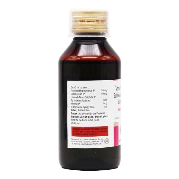 RONYCUF L Syrup 100ml - Asthma/COPD-Ast