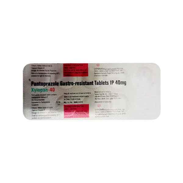 XYLOPAN 40 Tablet 10's - Ulcer/Reflux/Flatulence-Aaa