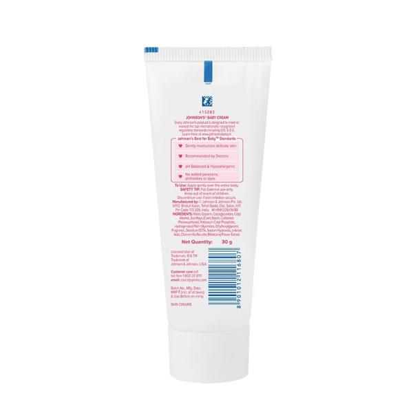 Johnsons Baby Cream 30 gm - Creams, Lotions & Oils
