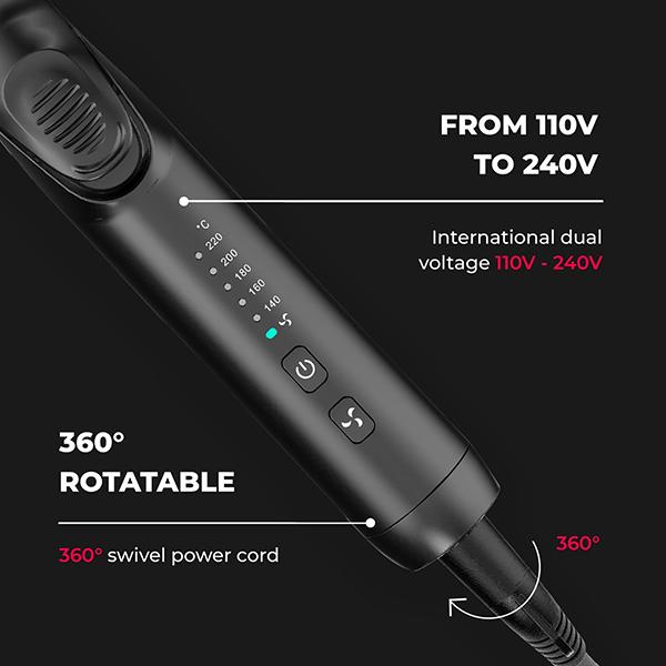 Alan Truman Airflow Curl-N-Straight 0.5 ml - Straighteners