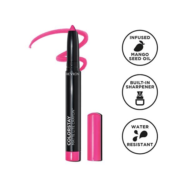 Revlon Colorstay Matte Lite Crayon Lift Off 1.4 gm - Lip Crayons