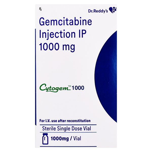Cytogem 1gm Injection 1's - Cancer Oncology-Cyt
