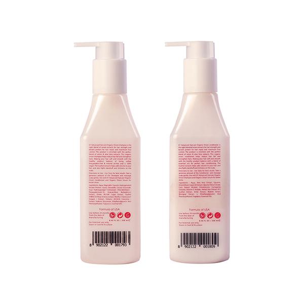 Kehairtherapy Advanced Haircare Organic Onion Shampoo & Conditioner - (Pack Of 2) 500 ml - Straight Hair