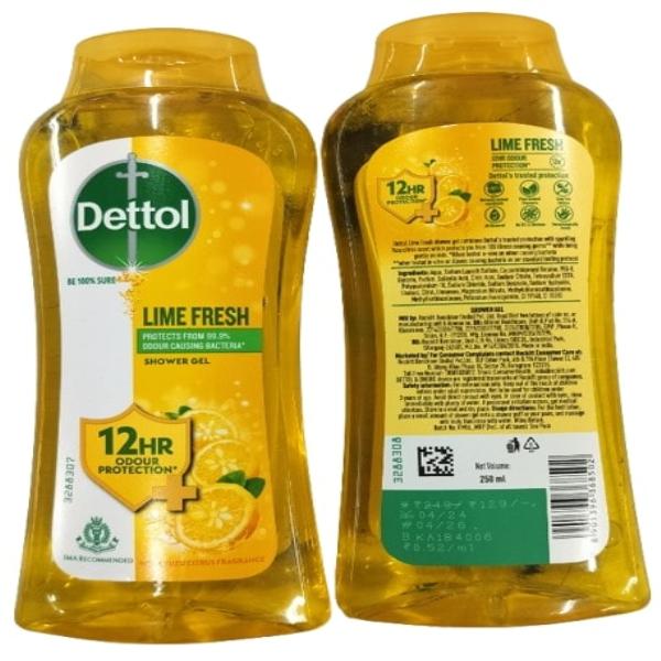 Netmeds | Dettol Shower Gel - Lime Fresh 250 ml