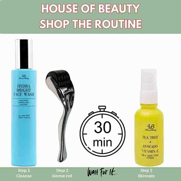 House of Beauty Derma Roller 1.50Mm For Home Use, Improves Hair Growth,Remove Stretchmarks 1's - Derma Rollers