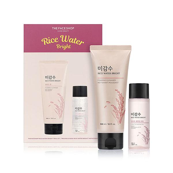 Netmeds | The Face Shop Rice Water Bright Trial Kit 155 ml