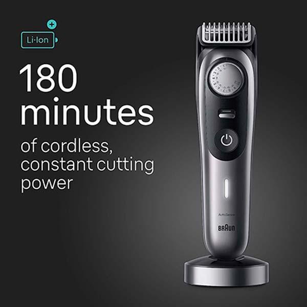 Braun Professional Beard Trimmer 9, BT9420 for Men From Gillette, 180-Min Runtime and Cordless 600 gm - Grooming Kits