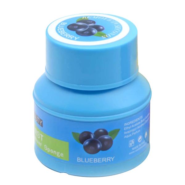 Netmeds | Swiss Beauty Dip & Twist Nail Lacquer Remover Sponge - Blueberry 30 ml