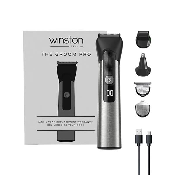 Netmeds | Winston Groom Pro 5-In-1 Men's Grooming Set 1's
