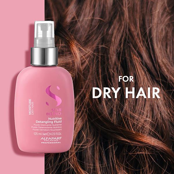Alfaparf Milano Nutritive Leave-In Conditioner Hair Spray for Dry Hair, Detangles & Softens 125 ml - Hair Sprays & Mists