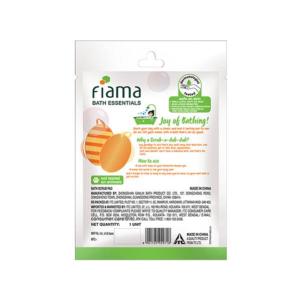 Fiama Bath Essential Scrub-A-Dub-Dub Brown 18 gm - Loofahs & Sponges