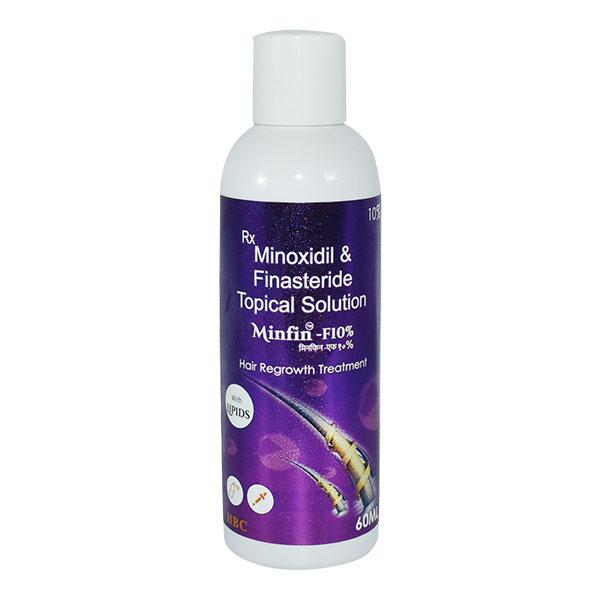 MINFIN F 10% Topical Solution 60ml - Hair Loss-Oth