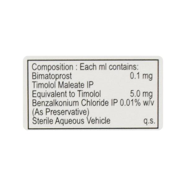 Bimat LS TM Eye Drops 3ml - Glaucoma-Ant