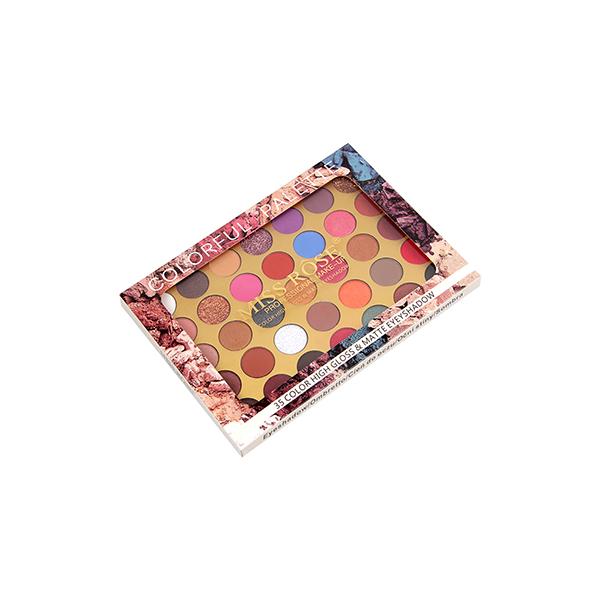 Miss Rose 35 Color Matte Professional Eyeshadow Palette 7001 - 81 MY 53 gm - Face Palettes