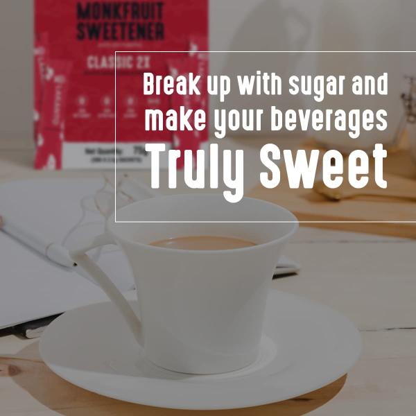 Lakanto Monkfruit Sweetener (Combo Pack Of Classic 2X (30's X 2.5 g) + Classic 454 g) 1's - Sugar Substitute