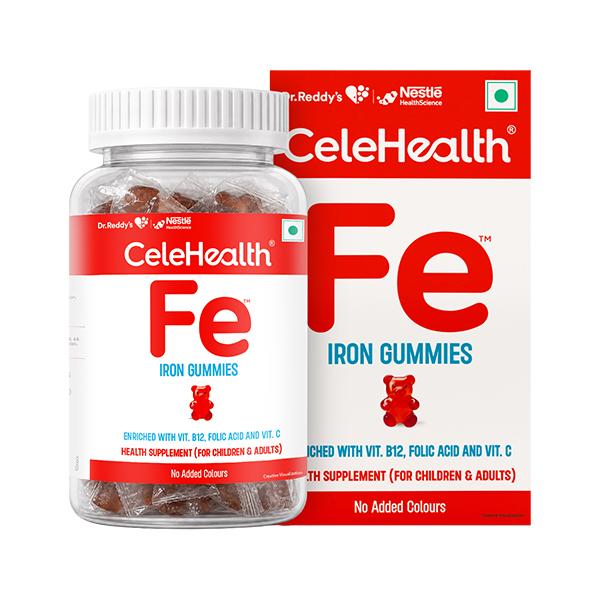 Netmeds | Celehealth Fe Iron Gummies 30's