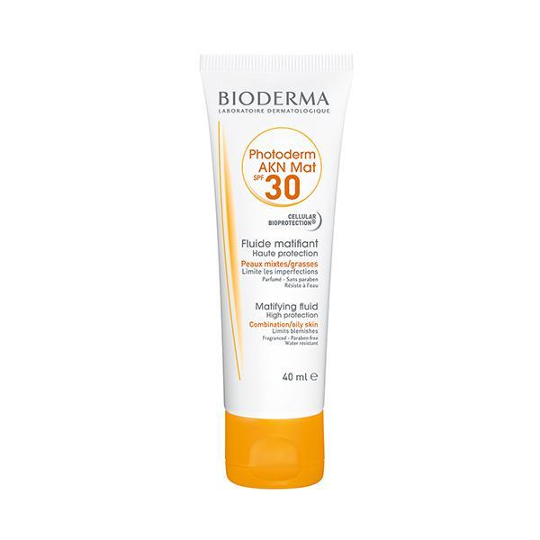 Netmeds | Bioderma Photoderm AKN Mat SPF 30 Matifying Fluid 40 ml