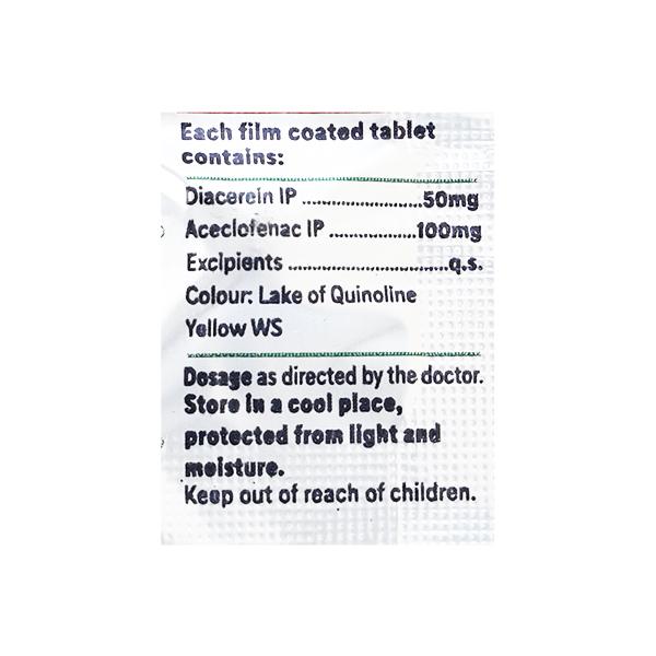 Hilin Ace Tablet 10'S - Arthritis-Oth